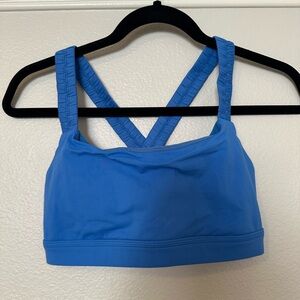 Lululemon Blue Strappy Sports Bra